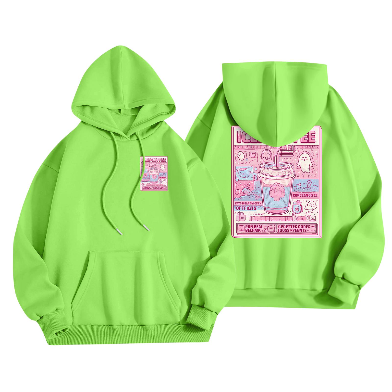 

Детская повседневная модная толстовка с капюшоном и длинными рукавами с принтом на Хэллоуин 140