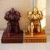 Armored Retro Soldier Pen Holder Desk Accessories Warrior Pencil Stand Knight For Desk Small Statue Ornaments