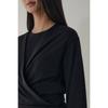 VOV Wool Blend Tie Knit Dress 7116137101 