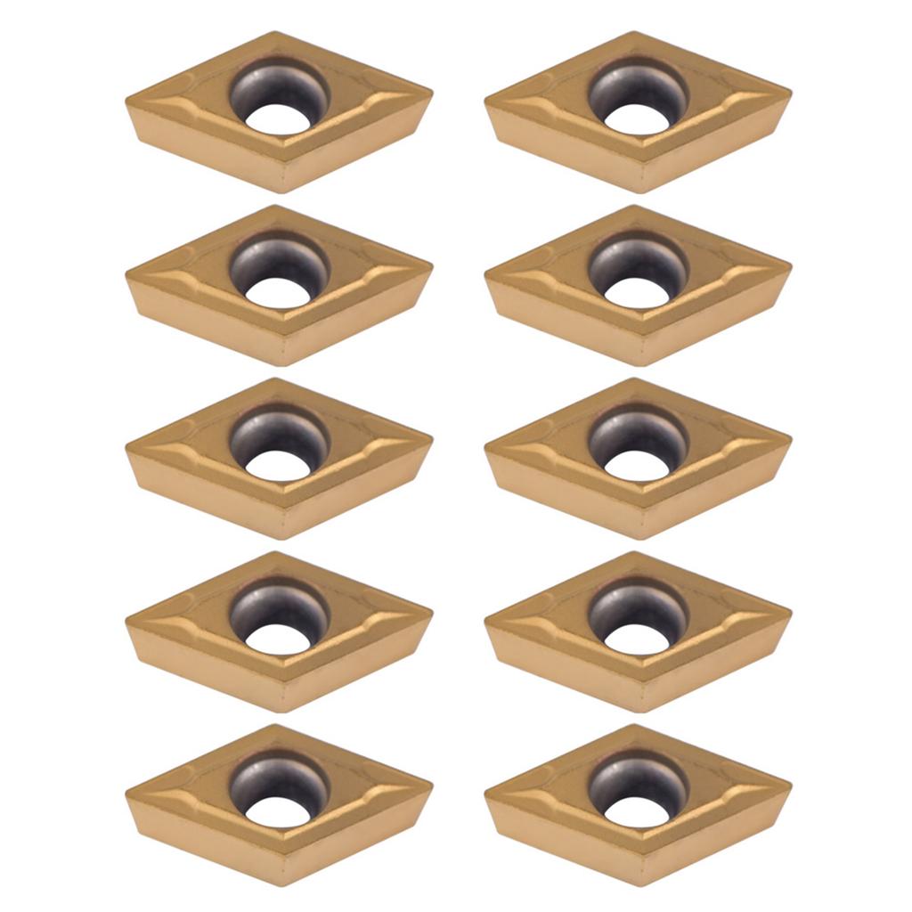 10pcs CNC Carbide Tips Inserts Blade Cutter Lathe Turning Tool With Box