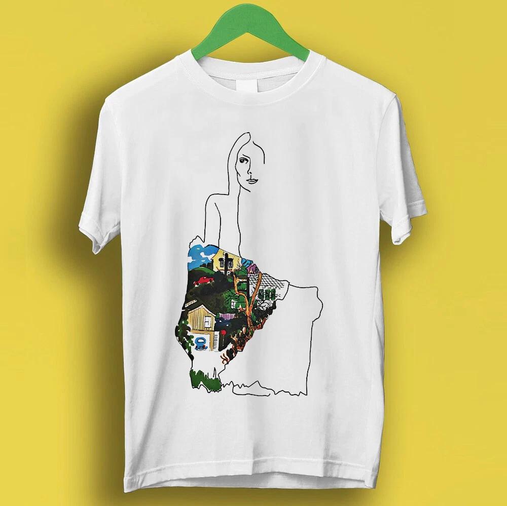 Женщины Каньона Джони Митчелл Народная Музыка Подарок Футболка T Shirt P90 2XL