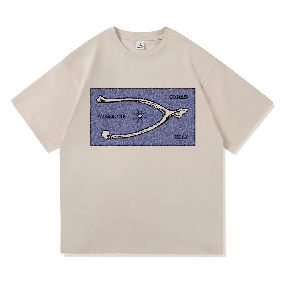 Conan Gray 2025 New Album Wishbone T Shirt Funny Fashion Men/women Clothing Vintage Harajuku High Quality Tops Cotton Tshirts
