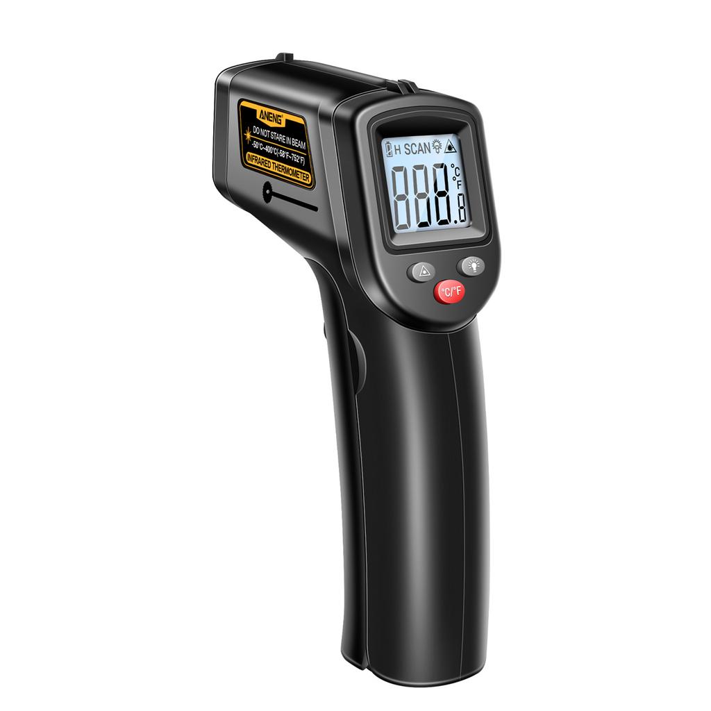 TH201 -50℃~400℃ /-58℉~752℉ Non-Contact Infrared Thermometer IR Laser Handheld Digital Temperature Tester Industrial Test