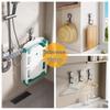 Suction Cup Bathroom Basin Hook - No-Drill Wall Mount Storage Rack