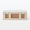 MUJI Furniture Oak Light 30cm Wide X 12cm Deep X 10cm Product 12939870 Wall-Mounted Shelf, Veneer, Gray, High, Number
