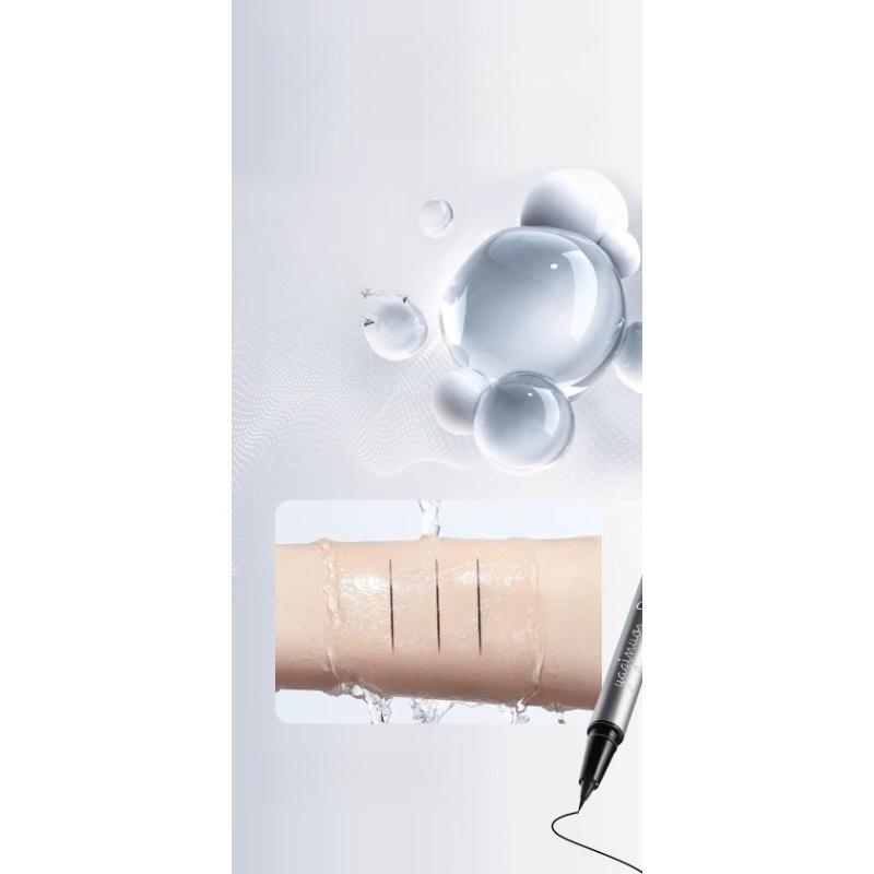 1Pc Slippery Waterproof Eyeliner, Long-lasting Waterproof, Non-smudging and Non-decolorizing, Big Eye Setting Eyeliner Pen