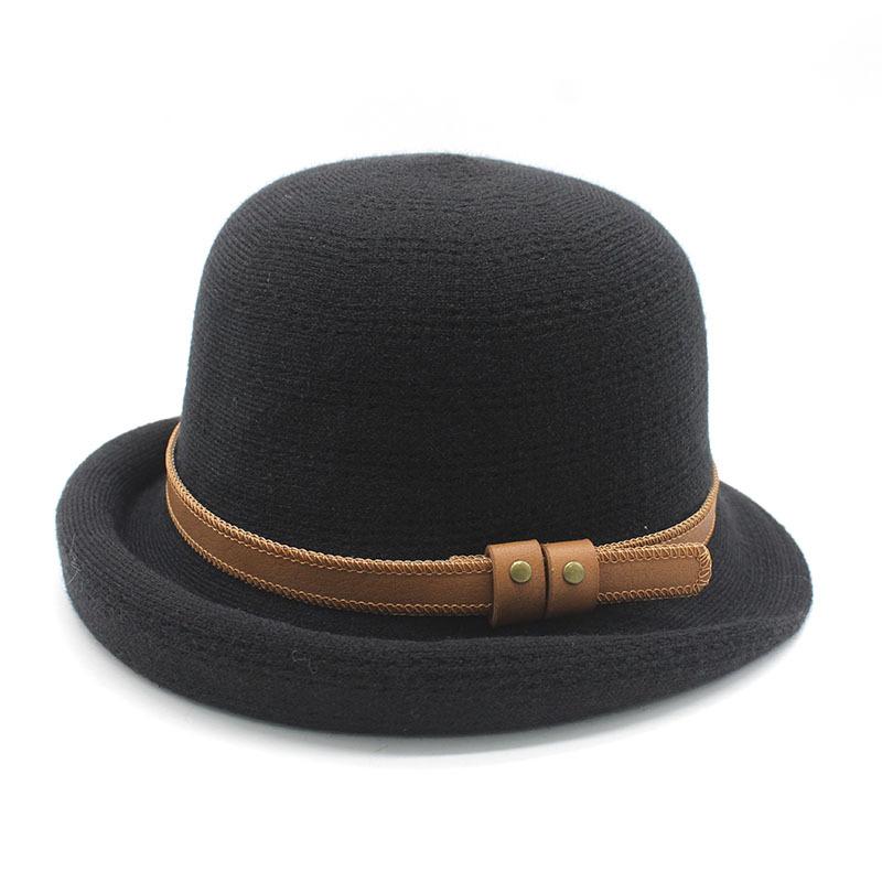 Hat Women'S Spring, Autumn And Summer Curling Belt Top Hat Foreign Style Face Cover Uv Protection Sun Hat