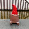 Faceless Garden Coffee Cup Leisurely Gnome Sculpture Resin Ornaments Indoor And Outdoor Home Terrace Decoration