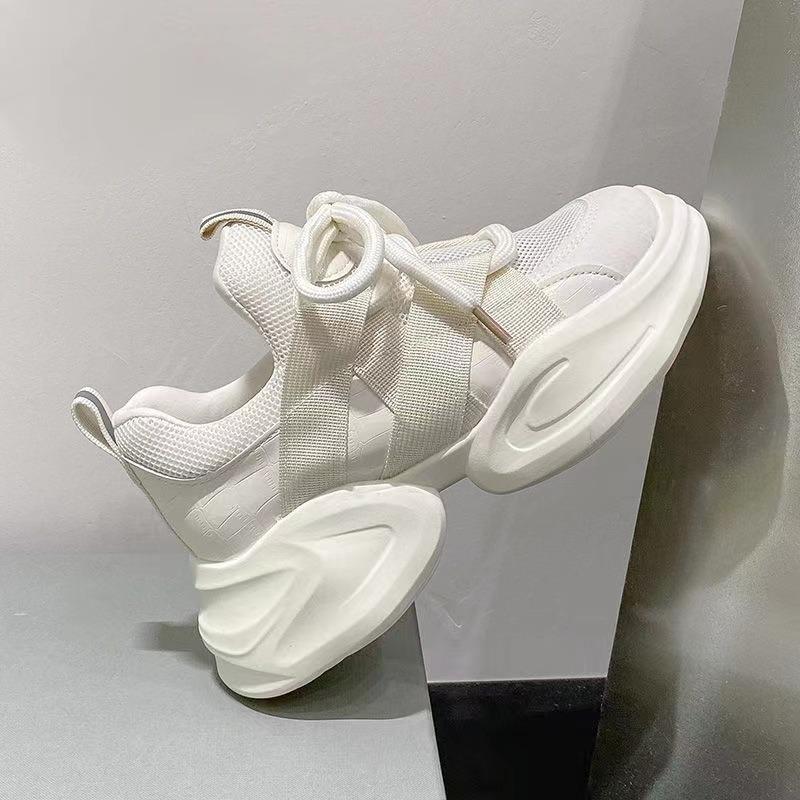 New Shoes for Women Fashion Solid Color Breathable Women's Vulcanize Shoes Summer Sneakers Ladies Sport Shoes Zapatos Mujer