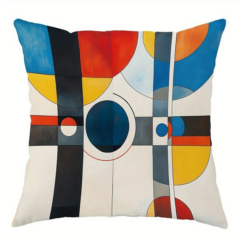 1/4pcs Mid Century Modern Geometric Abstract Throw Pillow Covers Cushion cover