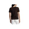 Polo Ralph Lauren Letter Logo Print Round Neck Short Sleeve T-Shirt Women T-Shirt Brown 211892611-002