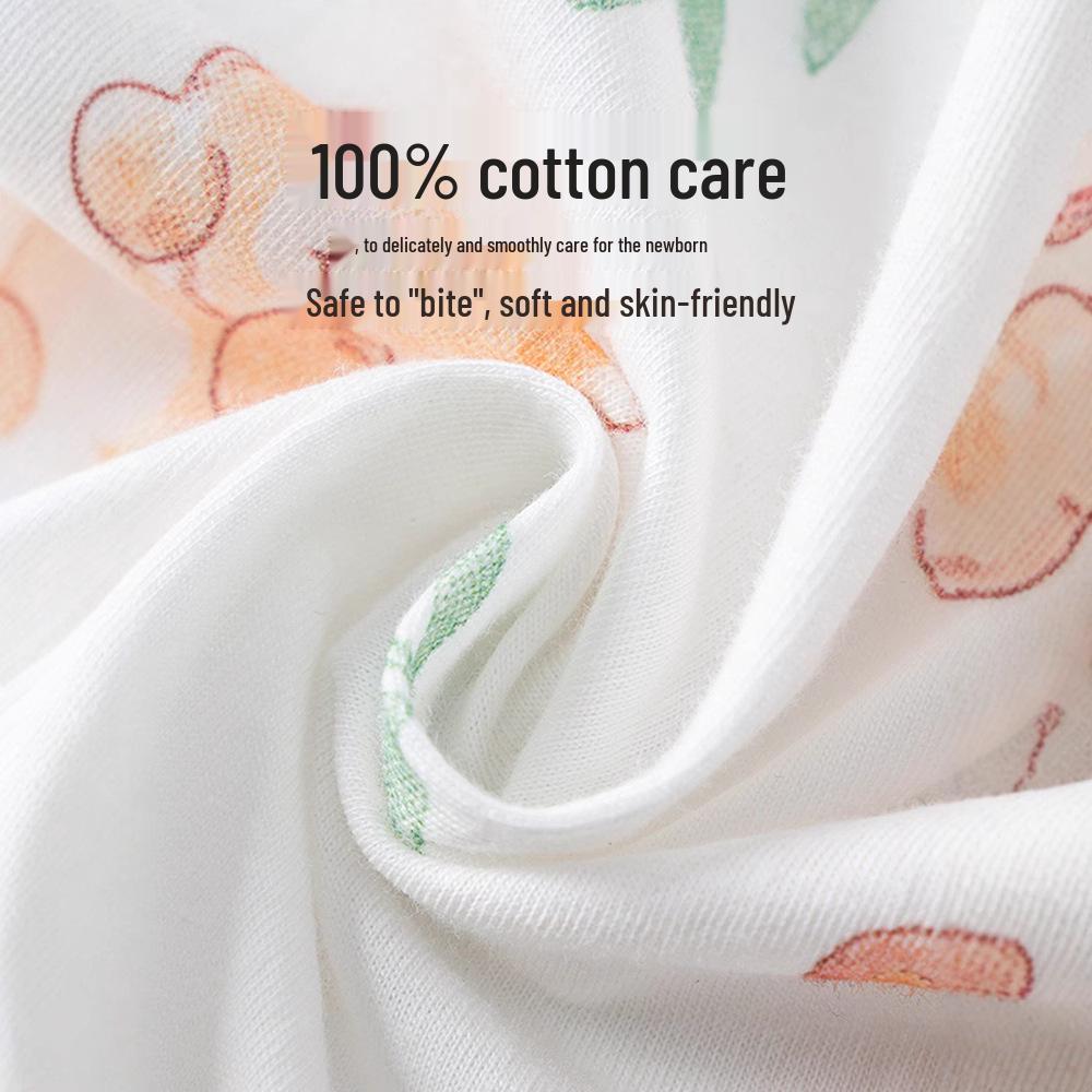 Long Sleeve A-Class Cotton Baby Romper - Thin Summer Style for Newborns