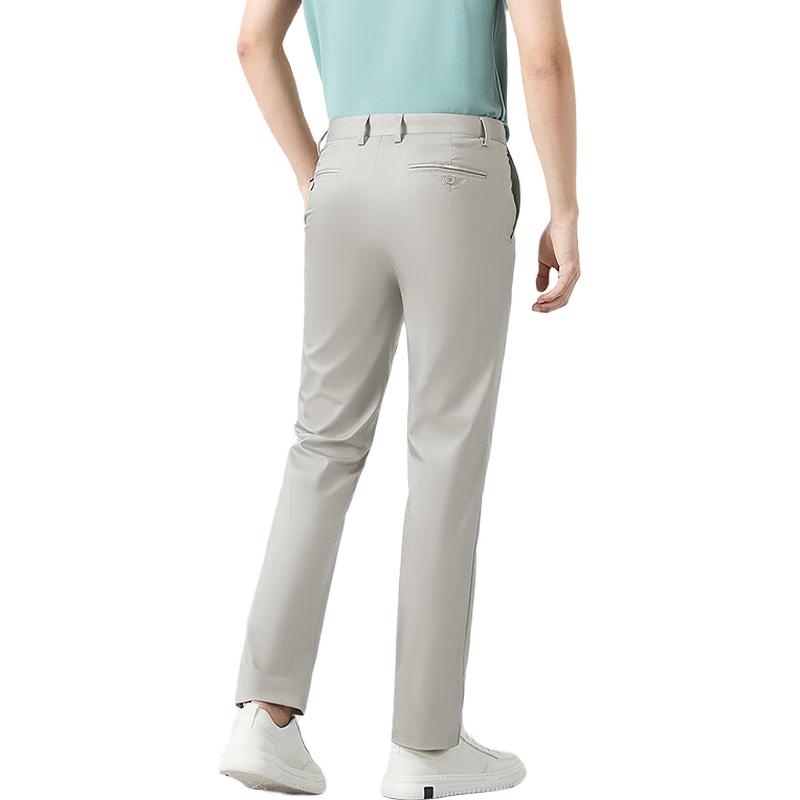 

Septwolves Men s Bamboo Fiber Casual Straight-Fit Pants 33 (175/84A)