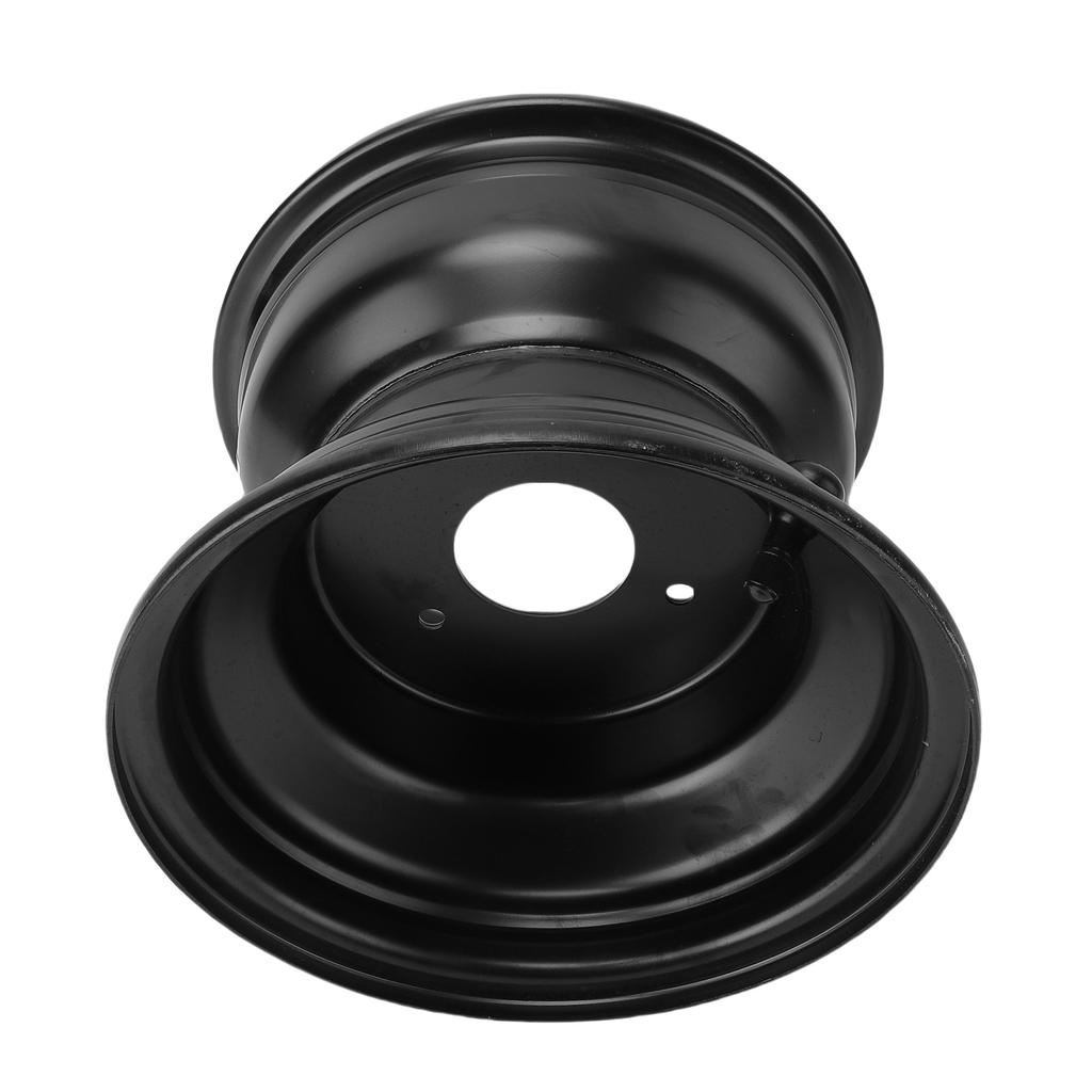 8 tum 18X9.50 8 ATV Hjul Fälg Nav Höghållfast Metall Go-kart Hjulfälg för Golfbilar Svart