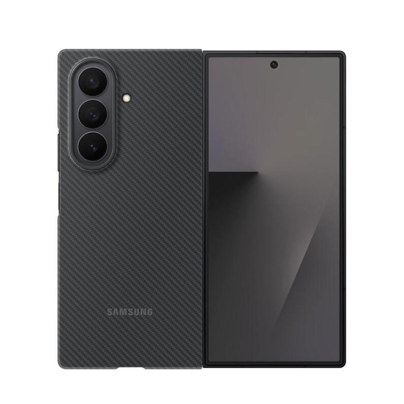 SAMSUNG Galaxy Z Fold7 Carbon Shield Phone Case Cover For Galaxy Z Fold 7 Ultra-Thin Carbon Fiber Drop-Proof Protective Case