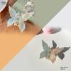 Color Changing Acetate Butterfly Hair Claw Colorful Large Shark Clip Butterfly Hair Clip  Girl