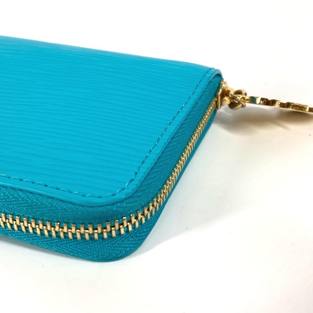 Louis Vuitton M14145 Takashi Murakami Epi zip-around coin purse Wallet blue