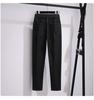 Plus Size High Waist Denim Slimming Dad Pants - Casual and Loose Fit for Women