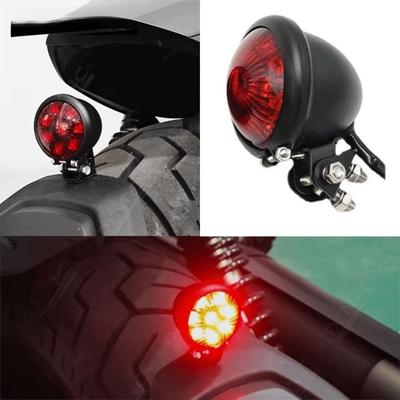 Round LED Brake Taillight Waterproof Brake Tail Light Replacement  Rear Lamp Application