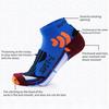 Running Socks Anti-slip Wear-resistant Breathable Professional Compression Sport Ankle Socks for Doing Sports