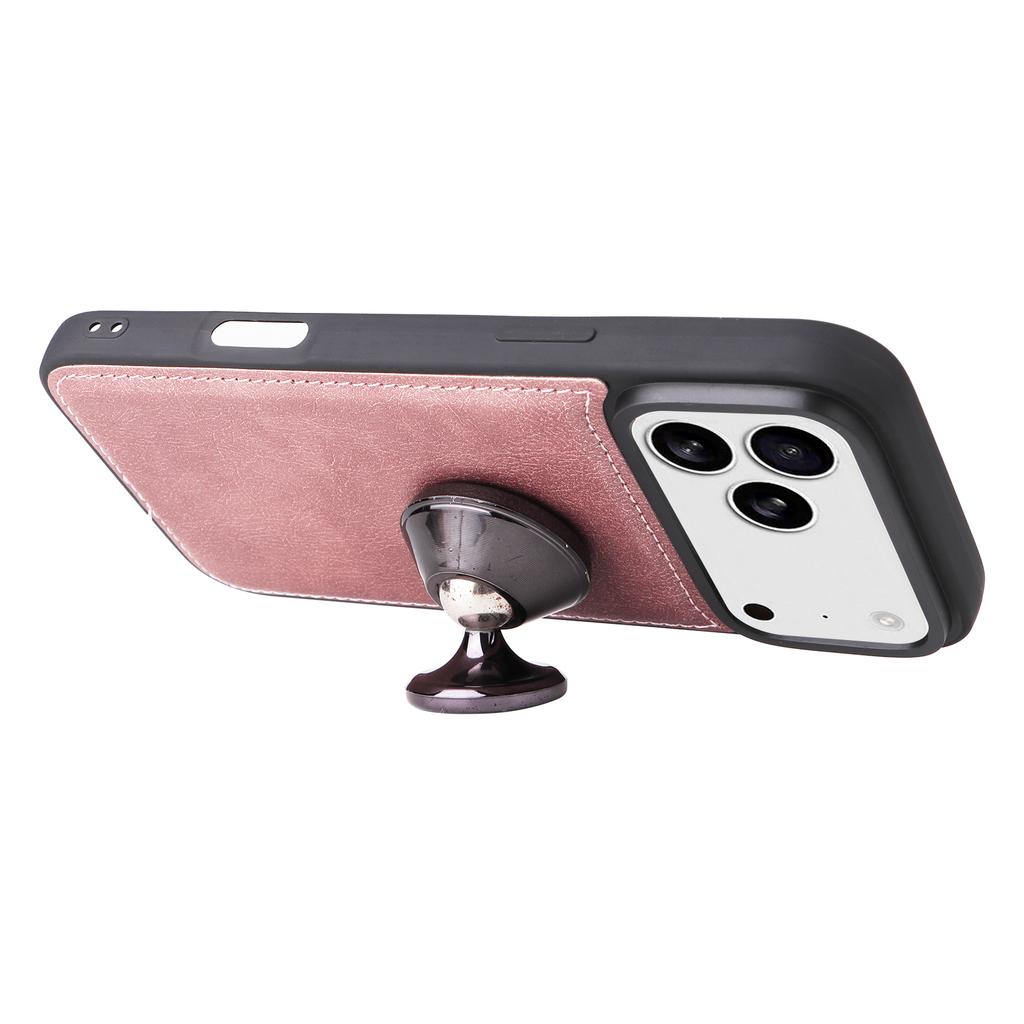 For iPhone 17 Pro Max Case 2 in 1 Detachable Magnetic Leather Wallet Mobile Cover with Strap