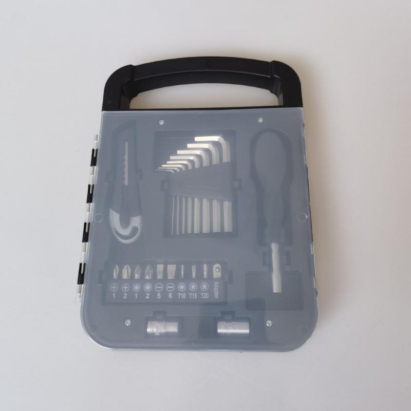 Hand Hardware Tool Set Portable Home & Office DIY Repair Tools Hex Wrench & Screwdriver Combination