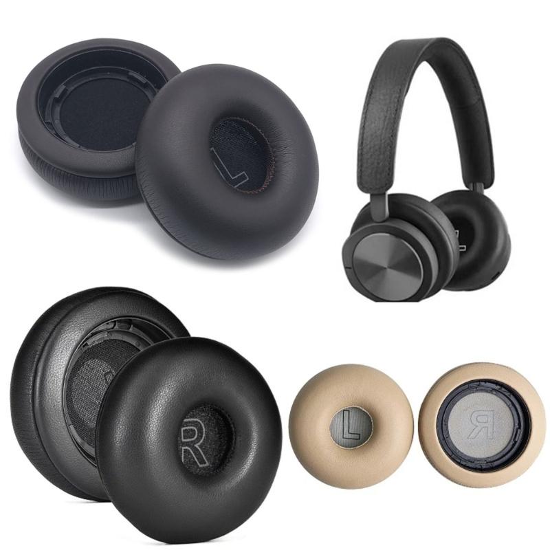 1Pair Earpads Protein Leather Ear Pad Ear Cushions Cover Memory Foam Earmuffs for H8i H8 Wireless Headsets