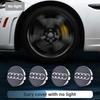For Audi  A84Pcs 60mm 61mm 69mm LED Wheel Center Hub Cap Light Floating Illuminated Cover for Audi A3 A4 A5 A6 Q3 Q5 Q7 etc