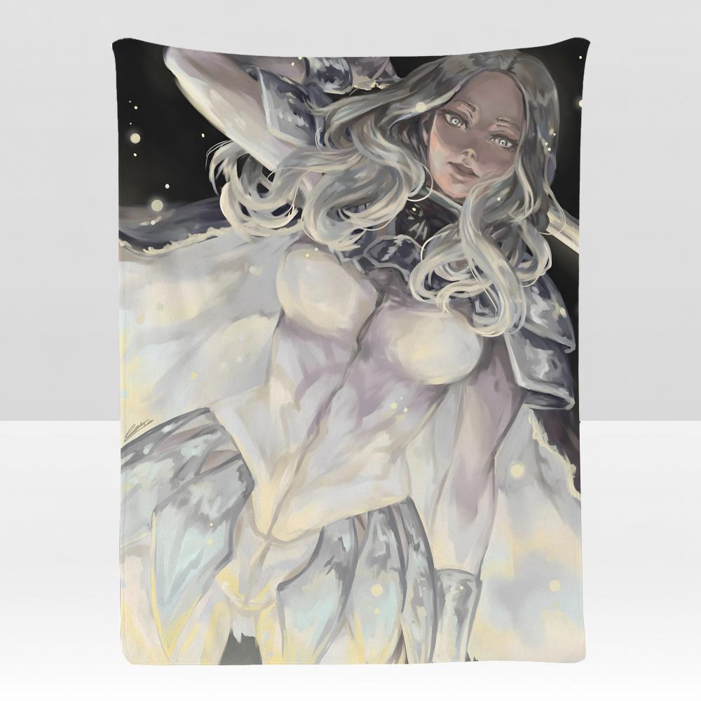 anime CClaymore Warrior Throw Soft Flannel Blanket for Bed Bedroom Sofa Picnic Throw Skinfriendly Breathable Gift Cover