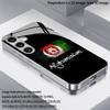 2D Vzor národního znaku Pouzdro na telefon pro Samsung S26 S25 S24 S23 S22 S21 S20 A56 A36 A16 - Galvanicky pokovený skleněný ochranný kryt
