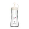 Squeeze Bottle With Cap Transparent Leakproof Plastic Dispenser For Kitchen