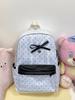 Schoolbag atmosphere Japanese schoolbag design college girl cute polka dot backpack junior high school new lace backpack women