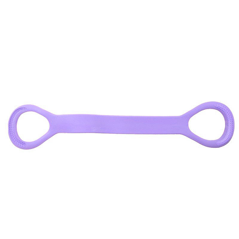 

1/3PCS 8 Characters Fitness Resistance Band Training Elastic Ropes Workout Chest Arm And Shoulder Stretch Bands 1PC фіолетовий