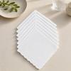 7 Pieces Reusable Cotton Hanky Breathable Handkerchiefs Soft for Quick Cleanups