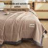 MUJI Stil Sommerdecke aus reiner Baumwolle