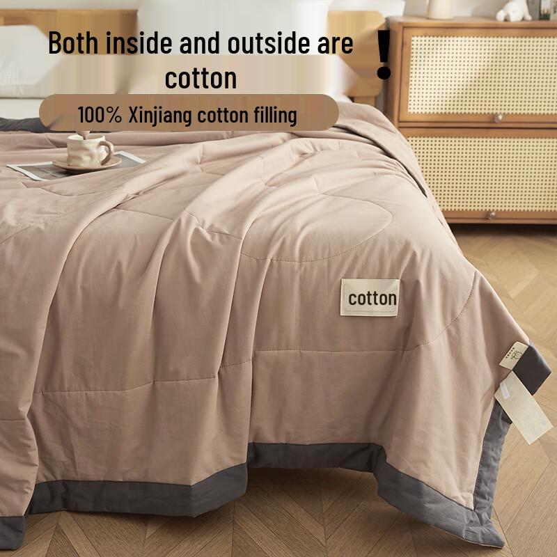 MUJI Stil Sommerdecke aus reiner Baumwolle