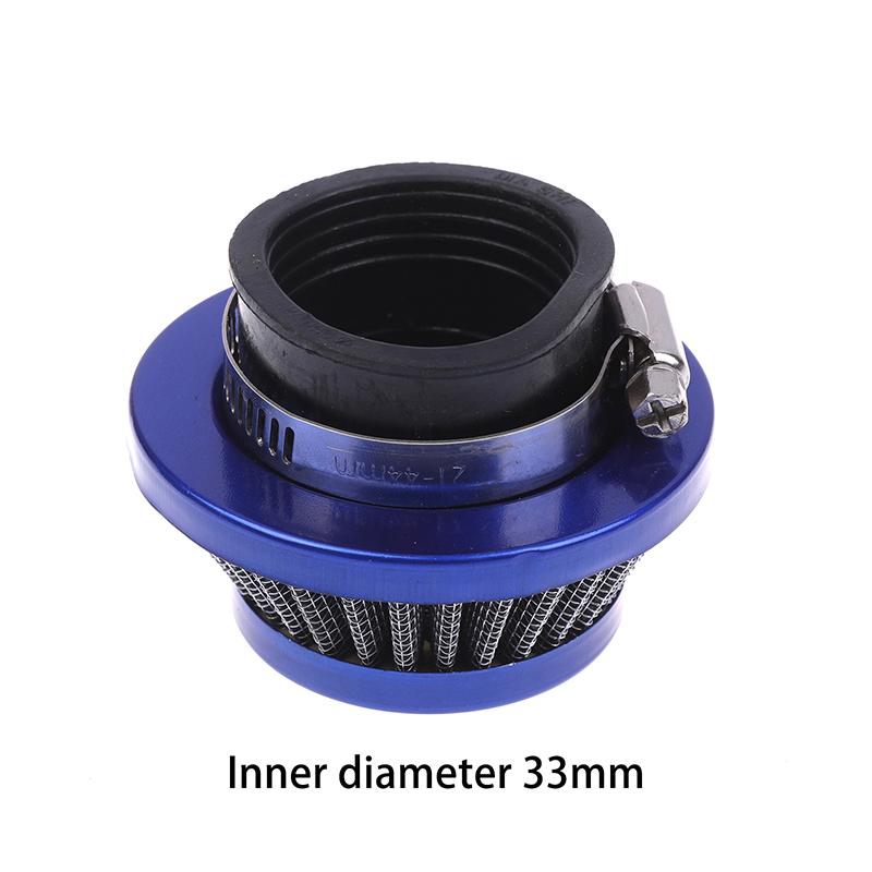 1 Piece Push Mini Moto Pocket Bike Atv Quad Motorcycle Parts Universal 35Mm-60Mm Air Filter Clearner For Gas Motorized Bicycle