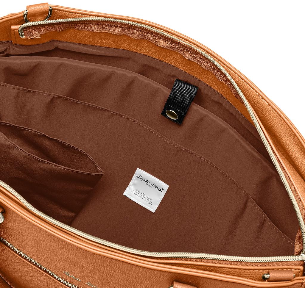 Tragetasche PC A4 Schulter Lusso Camel [Legato Largo] 2-Wege-Tasche, Fach, Größe, Tasche, LG-U0051, Damen,