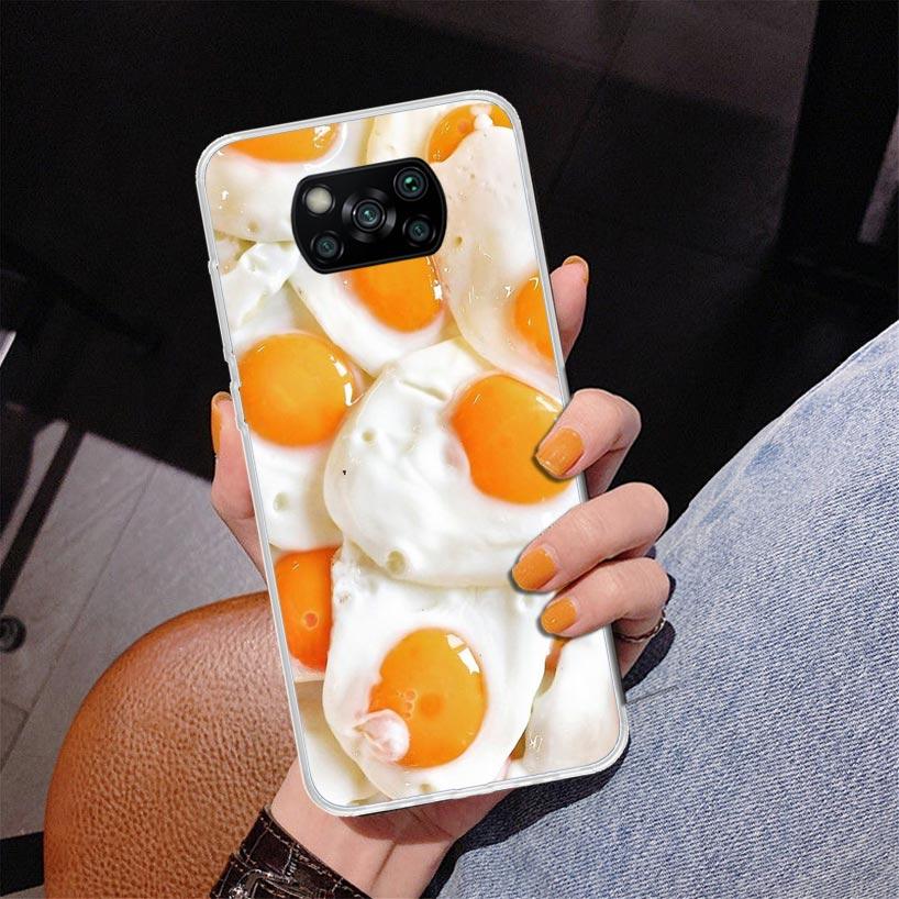 Food French Fries Beer Cheese Phnoe Case for Xiaomi Poco X5 X6 X7 Pro X4 Gt F7 Ultra M8 M7 Redmi 15C 15 13C 13 12C 12 Unique Cov