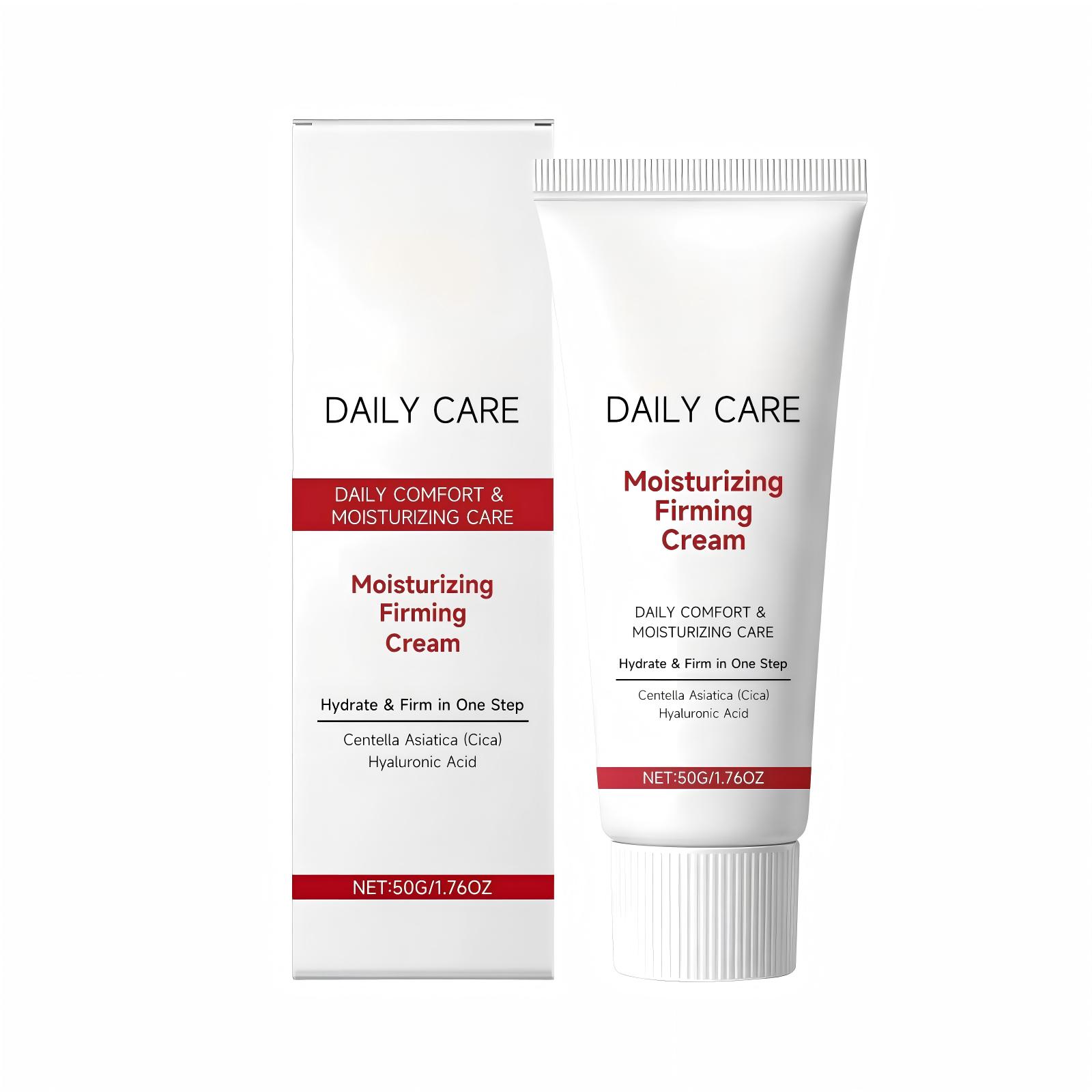 Lightweight Moisturizing Cream: Daily Gentle Brightening Facial Care For Refreshing, Non-Greasy Hydration