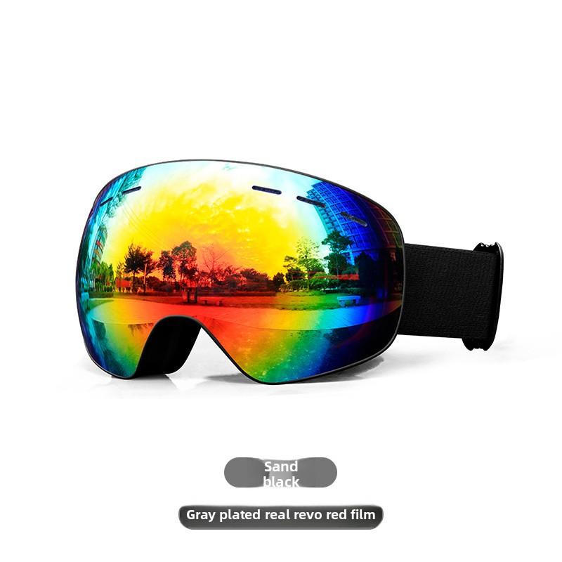 Spherical Ski Goggles Ski Goggles Double-layer Anti-fog Men's and Women's Outdoor Ski Glasses