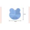 Worthbuy - Bear Silicone Makeup Brush Cleaning Pad