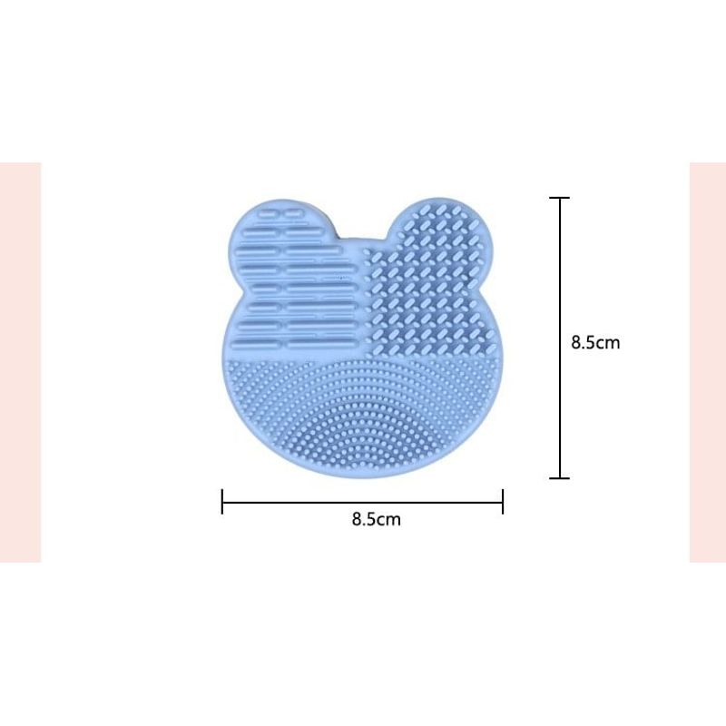 Worthbuy - Bear Silicone Makeup Brush Cleaning Pad