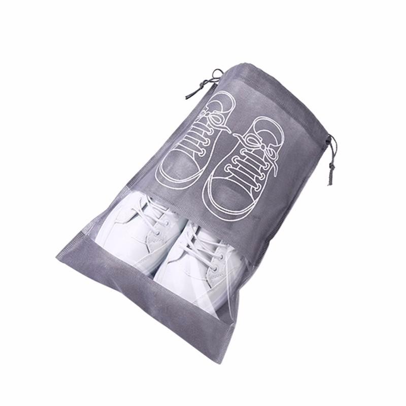 5PCS non-woven shoe bag, shoe storage bag, drawstring bundle bag, shoe bag, dust bag, travel shoes, overshoe bag.