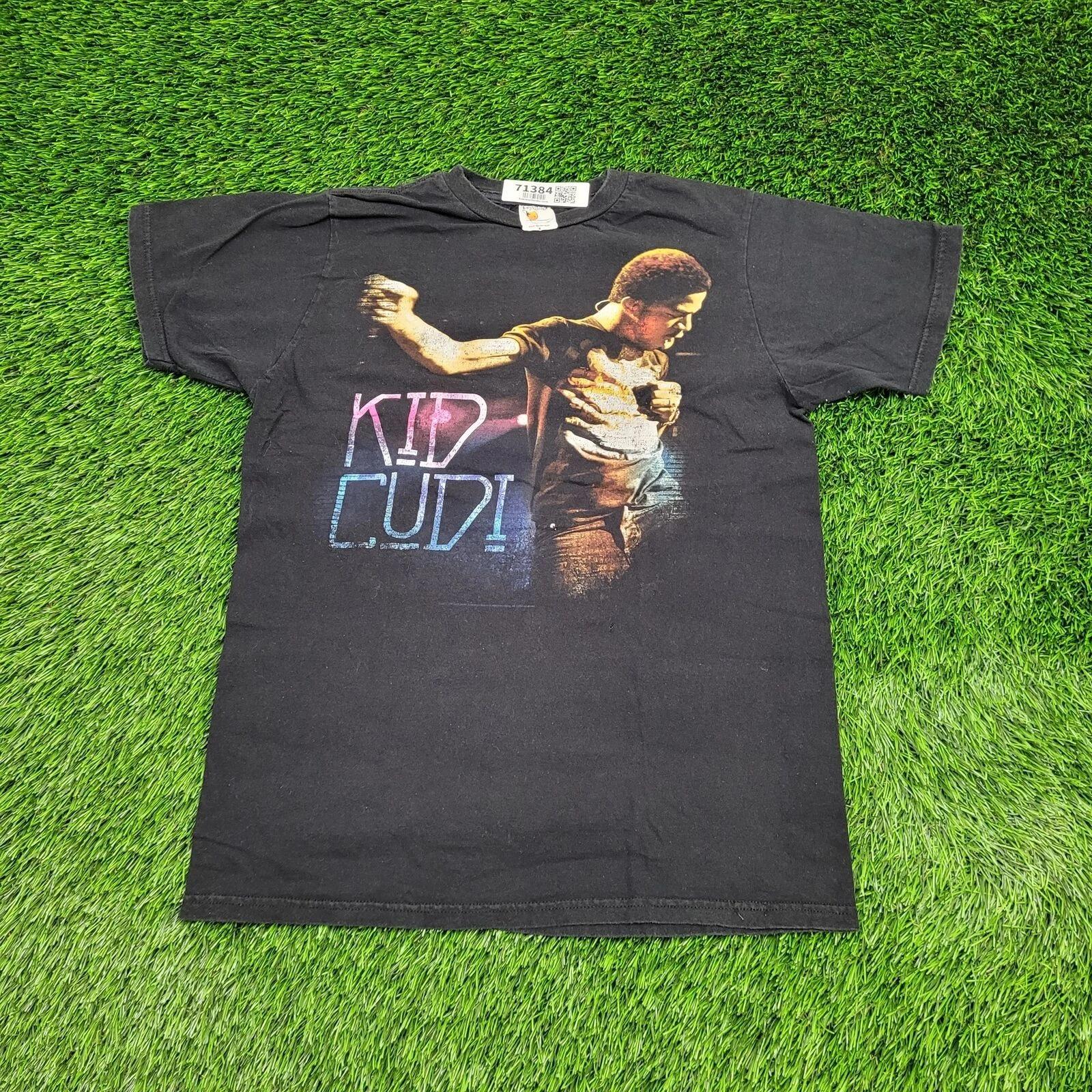 

Kid-Cudi Tribute Rapper Shirt S/M 18x24 Black Cropped M