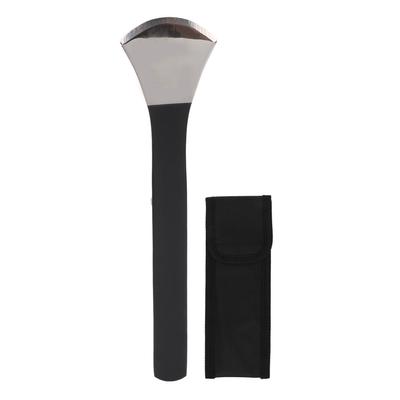 Coltello per pedicure a ventaglio professionale in acciaio ad alto contenuto di manganese per la rimozione della pelle morta e dei calli, lama larga per pedicure