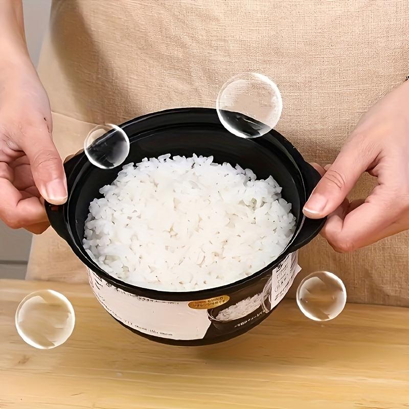 Microwave Rice Cooker with Lid - Non-Stick,BPA-Free, Easy-Clean Lunch Container for Quick Meals&Single Servings, Includes Steam Vent& Transparent Lid