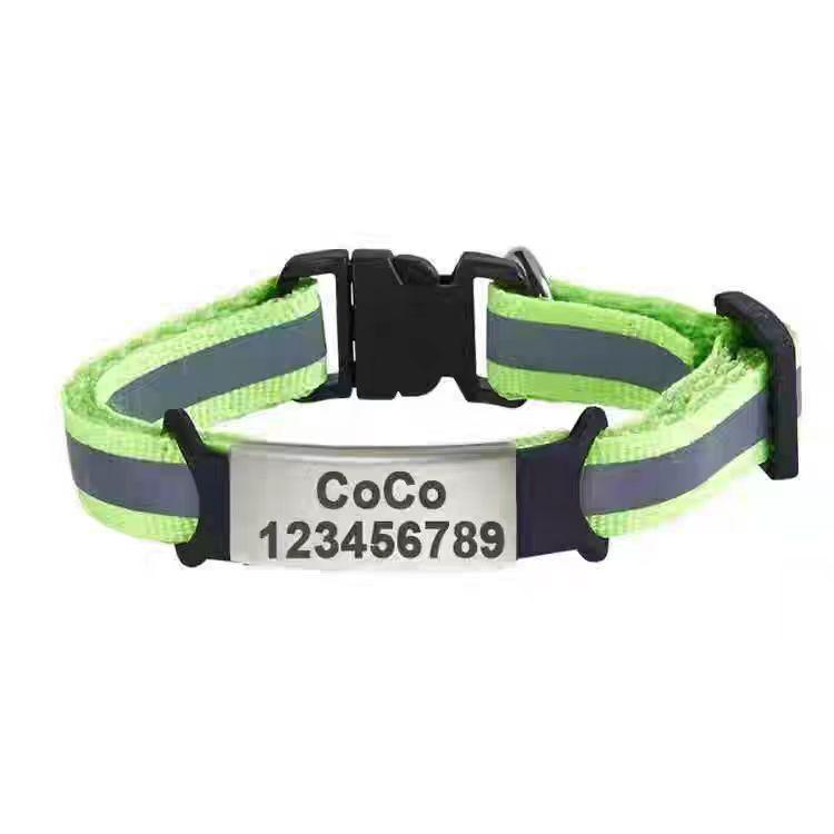 Engraved Pet ID Tag - Dog & Cat Collar Accessories