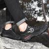 Herren Westernstiefel Echtlederstiefel Outdoorschuhe Herren Flats Bequeme Herren Wanderstiefel