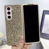 Applicable to Samsung ZFold5 mobile phone case, diamond glitter all-inclusive TPU protective case zfold3 folding mobile phone case 4th generation